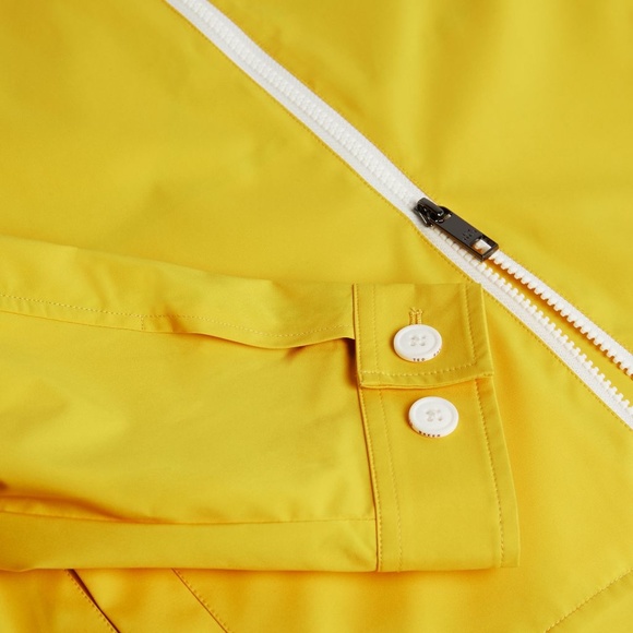Ted Baker Barklee Rain Jacket Yellow size 6 XL NWT! - Picture 5 of 5